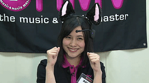 adios:  津田美波 @ ゆるゆり さん☆ハイ！×HMV presents　DJ TSUDAのCOUNTDOWN　ゆるゆり　TV6 (2015-10-28)  Tsuda x Necomimi wwww  罰ゲームです、声優は大変なお仕事ですね