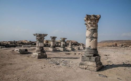 Ruins of Hippos, IsraelBetween the 3rd century BC and the 7th century AD, Hippos was the site of a G