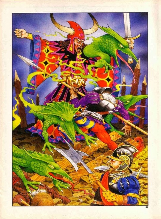 talesfromweirdland:  1980s fantasy and board game art by Gary Chalk.