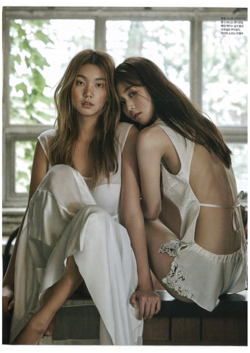 Lee Hojung &amp; Eum YeJin for Sure Korea August 2015