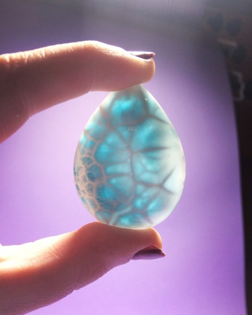 Top Quality Larimar Cabochon, Dominican RepublicClick Here to See More CrystalsClick Here to Shop Cr