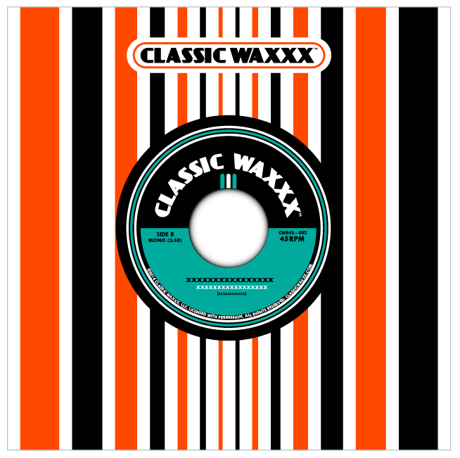 classicwaxxx:  Thought we’d share a quick sneaky peek of our new 45rpm company