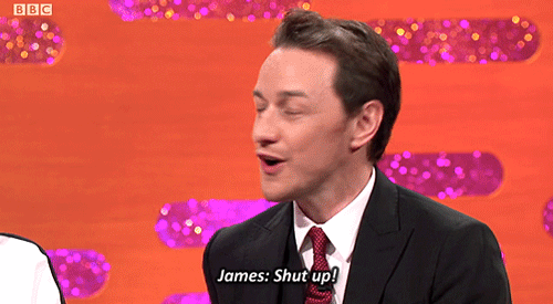 goodluckprofessor:James McAvoy and Michael Fassbender on The Graham Norton Show (12.31.16)