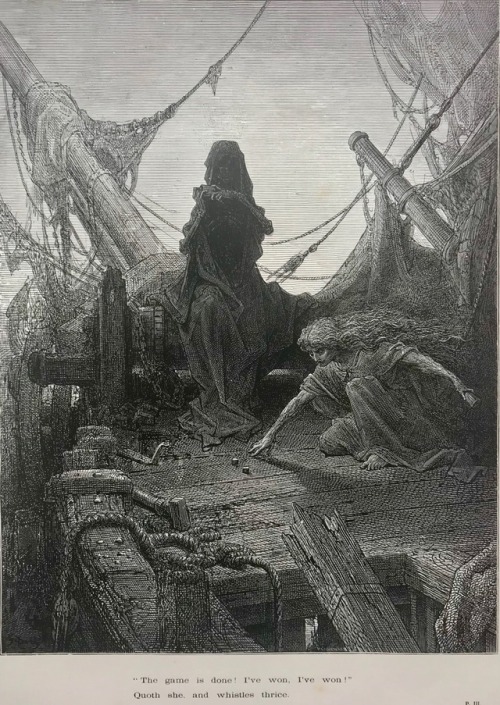cirdan1305:Lovely Gustave Dore print from the 1st edition of Rime of the Ancient Mariner