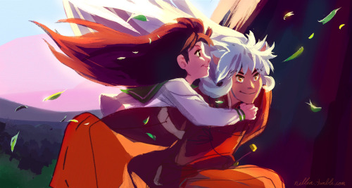 nillia: Inuyasha and Kagome, still one of my favorite couples ever. &lt;3  They really bala