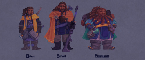 89ravenclaw: Dwarves of the Third Age: Thorin &amp; CompanyFollow up piece to my previous  