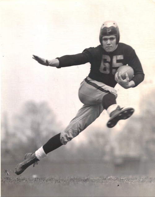 vintagesportspictures: Bill Feldkircher of Purdue University (1946-1948)