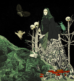 fairytalemood:  “Baba Yaga” &