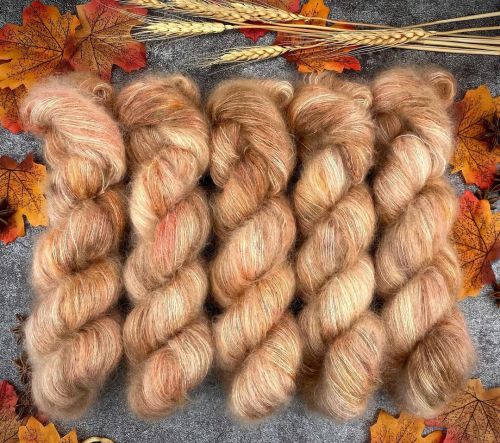 OAK I made some Oak on Mohair/Silk and am throwing a few in the shop right now! #yarncafecreations #
