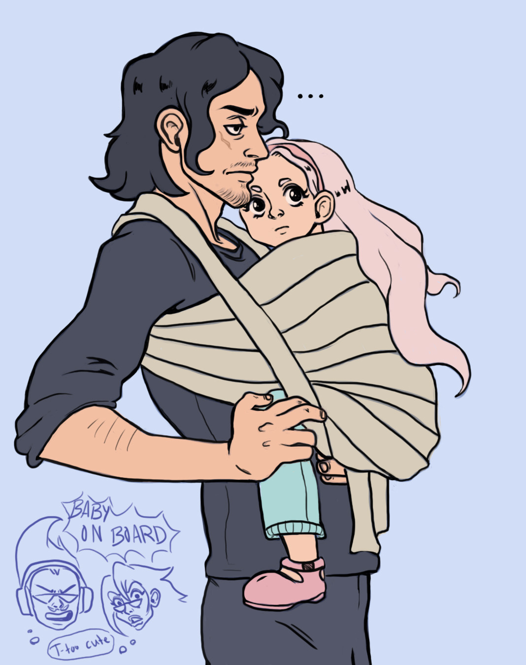 larasartwork:when i say not all men i am exclusively talking about hero teacher dad