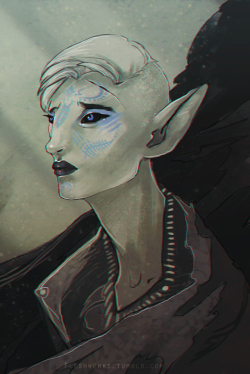 fleshwerks:Nine commissions, each character belongs to their respective owner (if you want me to @ y