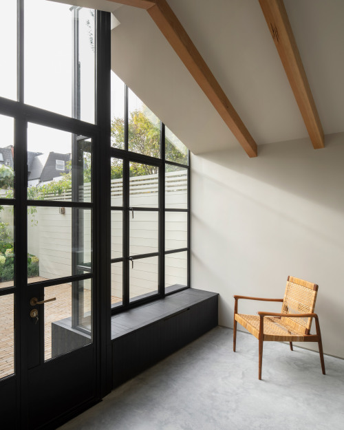 Good wood - a Japanese tea house inspired this beautiful extension in Fulham, London (just over the 