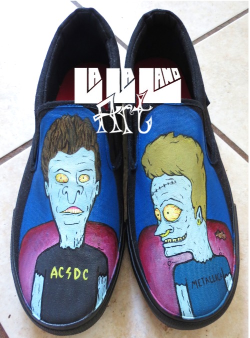 beavis and butthead vans shoes