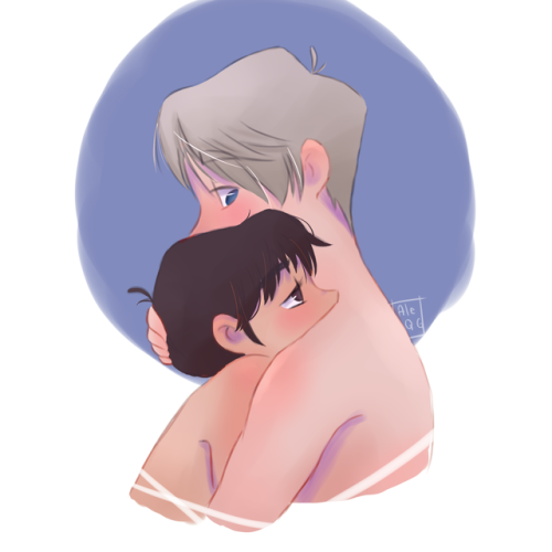 nerime-can-draw:I used a reference from this artist because I really liked it, and I immediately tho