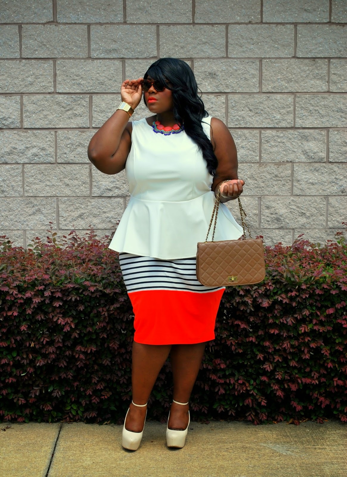 planetofthickbeautifulwomen:  Fashion Blogger  @www.musingsofacurvylady.com/ 