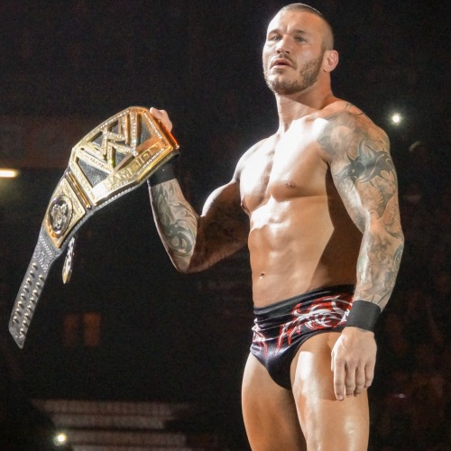 fishbulbsuplex:  WWE Champion Randy Orton adult photos