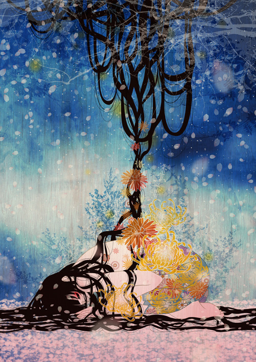 red-lipstick:  Yamamoto Nori (Japanese)              Paintings 