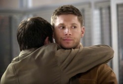 dirtyovercoats:  Dean’s face is so “Cas, man, I can’t be seen with a boner here!!!” awww ;u; 
