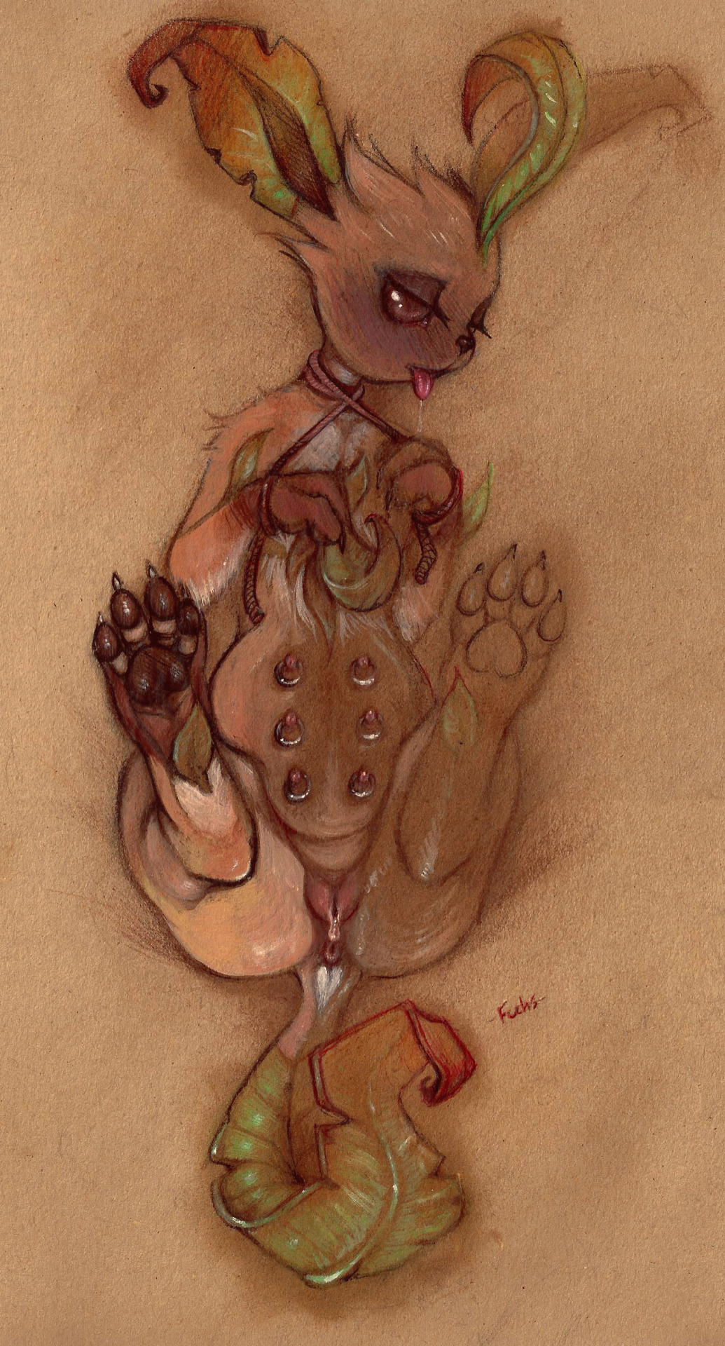 fuchs4chan:  sketchtime?..kinda… “asphyxiation” -edition well, ec had the great