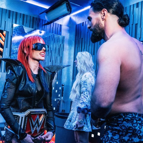 Behind the scenes at Wrestemania 38 Weekend DigitalsGallery: https://seth-rollins-fans.smugmug.com/S