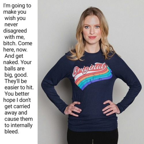 Requested Barbara Dunkelman ballbusting“I’m going to make you wish you never disagreed w