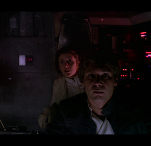 theyoungford: Han Solo and Princess Leia kisses - Star Wars: The Empire Strikes Back (1980) @theorga