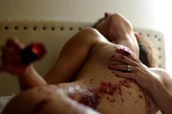 bimbofication-of-little-slut:  ls: Gorgeous, hot pictures. I love hot wax play &lt;3