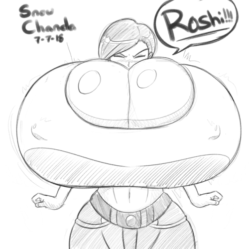 grimphantom2: snow-chanda-art:  A commission for Bigbbigger of a sketched Bulma from Dragonball Super! :la:Roshi got his hand on some Dragonballs! Guess what his wish was? :b They have made wishes like this before =P 