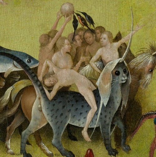 The “Is it creepy or kind of cute?”-collection of creatures from paintings by Hieronymus Bosch.Upper