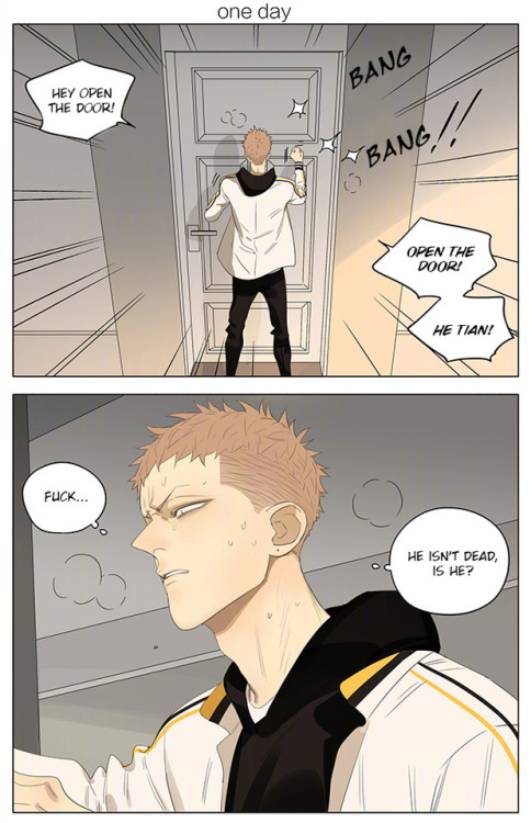 Old Xian update of [19 Days] translated by Yaoi-BLCD. Join us on the yaoi-blcd scanlation team discord chatroom  or 19 days fan chatroom!Previously, 1-54 with art/ /55/ /56/ /57/ /58/ /59/ /60/ /61/ /62/ /63/ /64/ /65/ /66/ /67/ /68, 69/ /70/ /71/ /72/