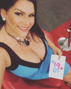 Last week at #SOStvshow #angelinacastro #angelinacastrolive #tv #cuban #latina #boobs by laangelinacastro