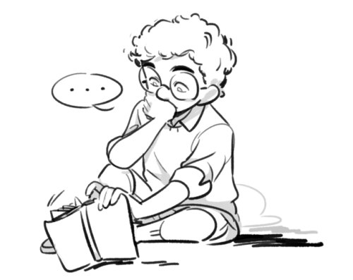 hollace:actvii:actvii:angus mcdonald, book boy, waiting for his family to come hometheyre home!!![im