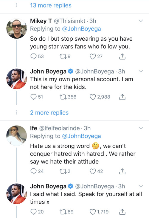 :John boyega really do be on that king shit 👑 