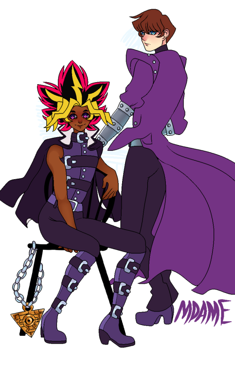 mdame-art:I just wanna see some purple, god I love Yu-Gi-Oh! 