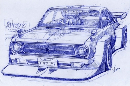 Nissan Sunny Turbo Silhouette (Sketch)(2012)