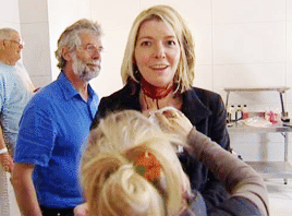 whendoiturnbackintoapumpkin: whendoiturnbackintoapumpkin: Jemma Redgrave - behind the scenes of Cold