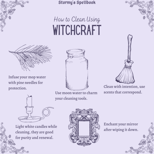 How to clean using witchcraft!