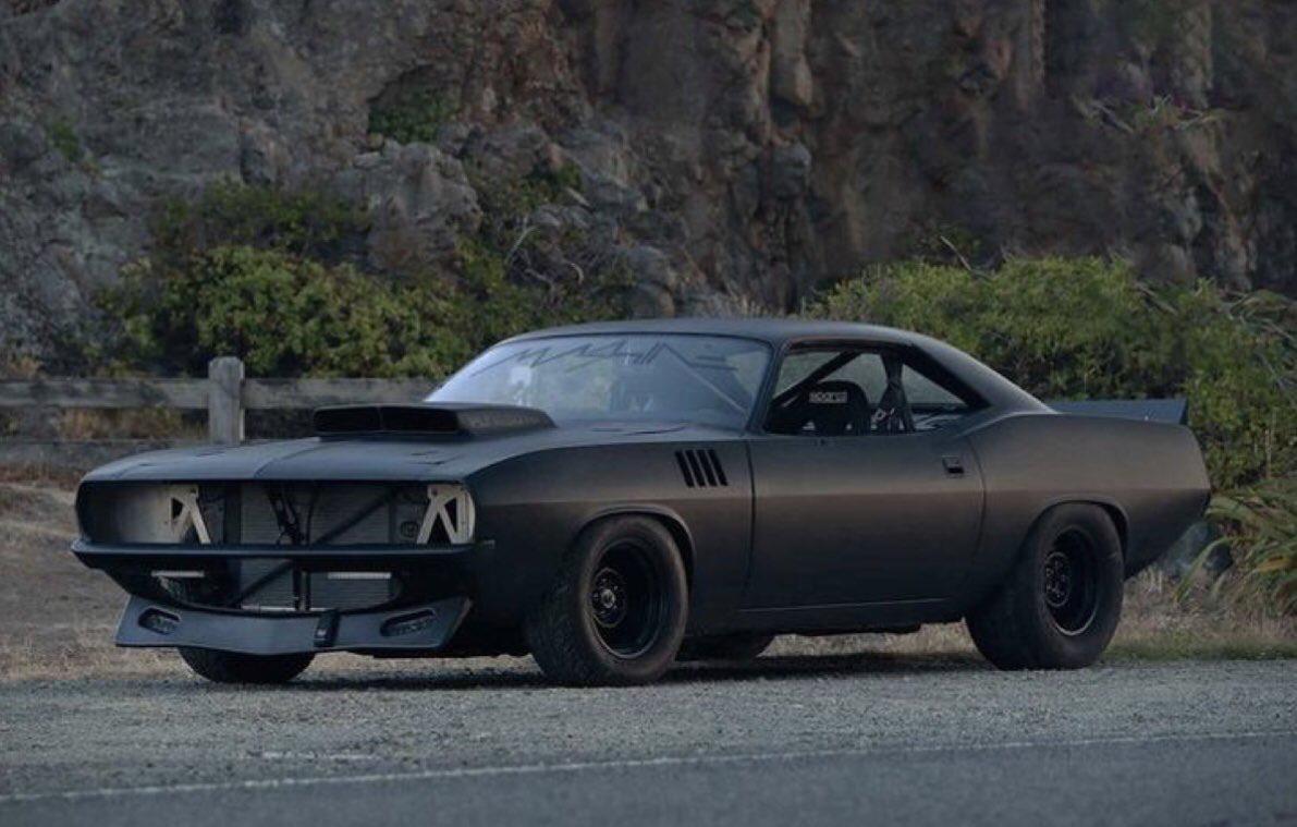 topvehicles: “One man army” 1973 Plymouth Barracuda via reddit 
