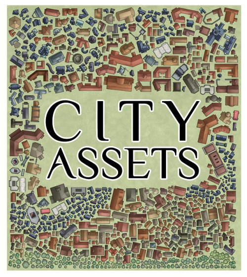 venatusmaps:  Our first City Assets pack is now public! Over 1300 assets all compiled for helping yo