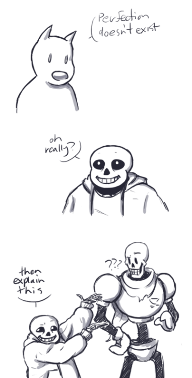 undertalethingems: Living the Papyrus appreciation life Edit: I never thought I’d have to say 