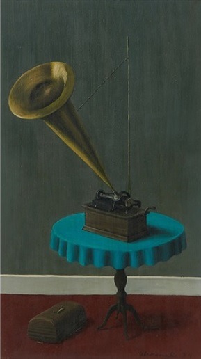 fonografo velho . 1954 . old phonograph