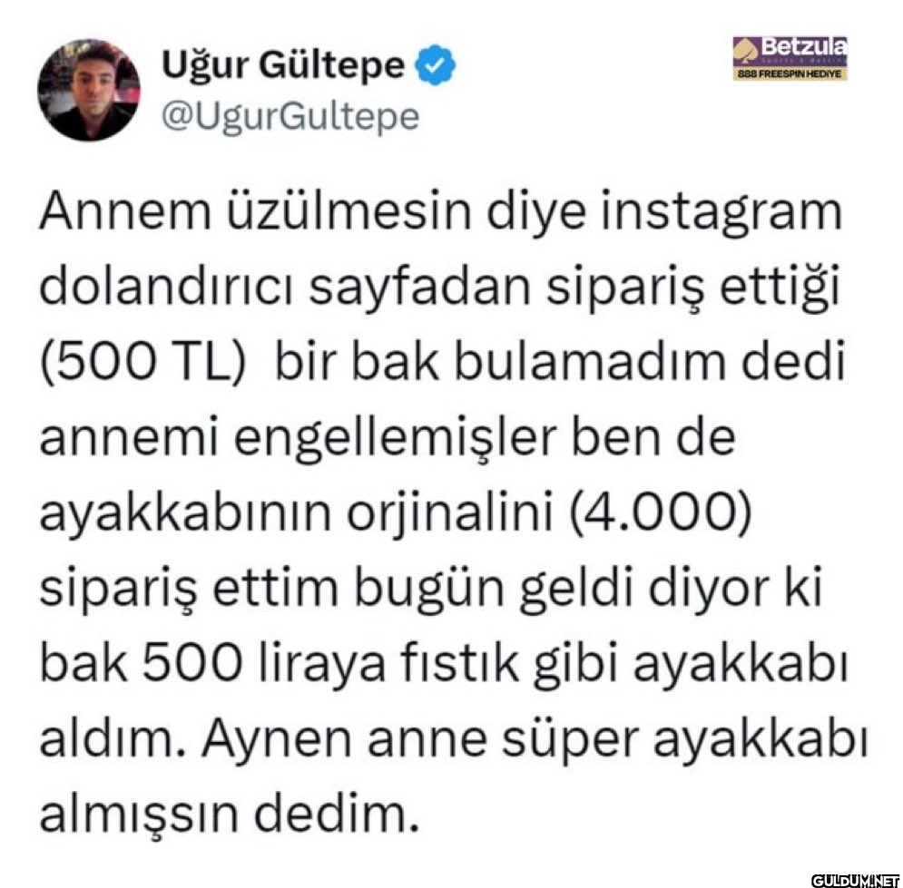 Uğur Gültepe @UgurGultepe...