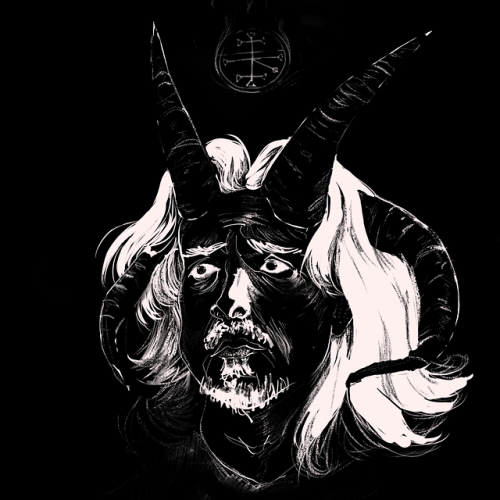 Here’s a four horned tiefling for my D&amp;D 5e Descent Into Avernus campaign!