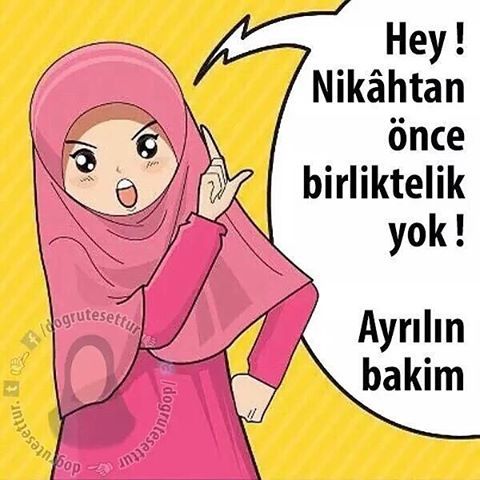 - Hey nikahtan önce...