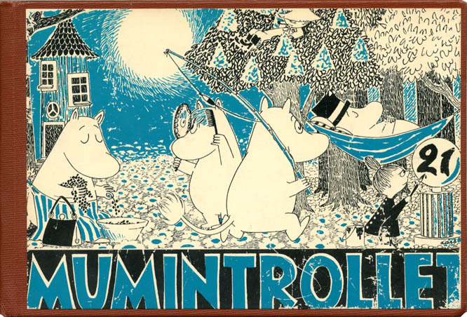 design-is-fine:  Tove Jansson, picture book series Mumintrollet, Moomin trolls, 4/1958-21/1974.