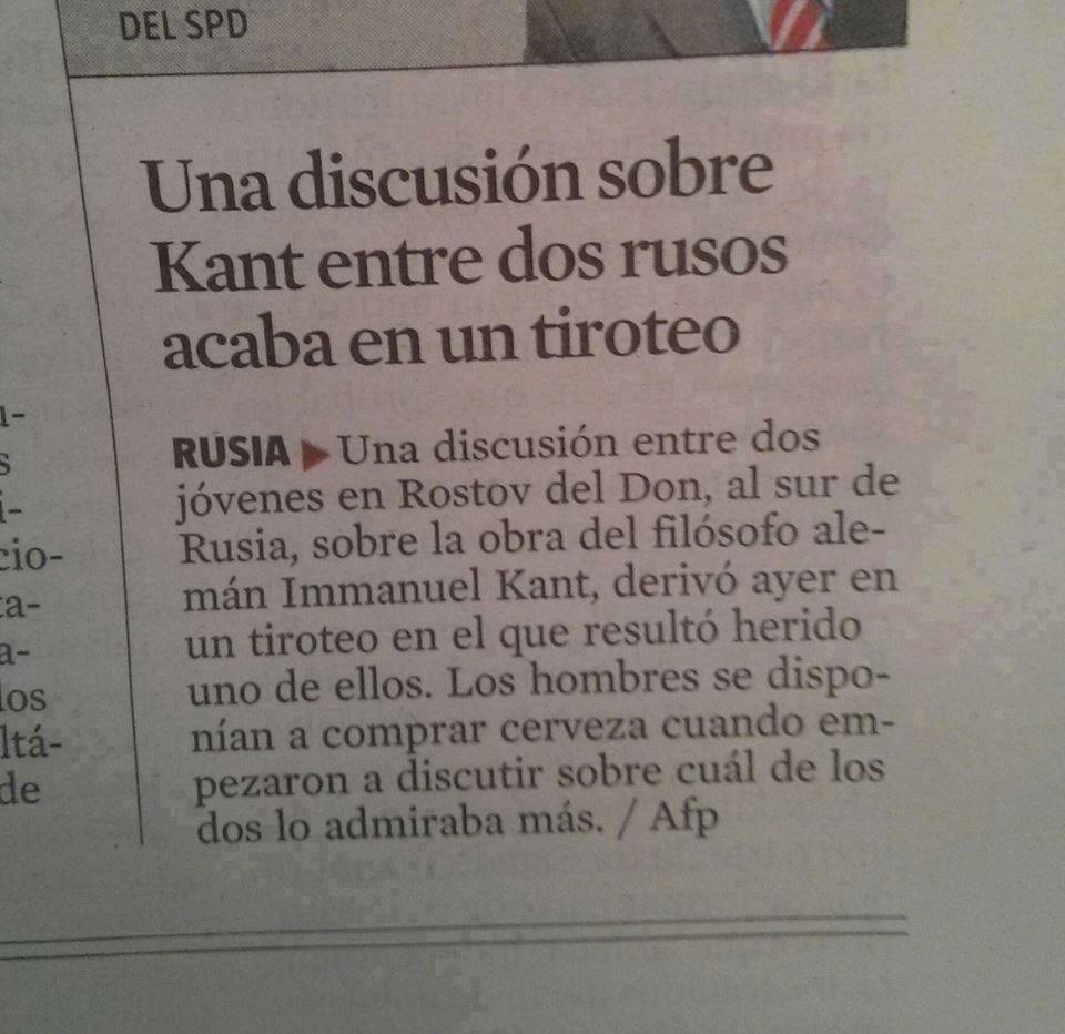 malaclasepuntocl:  Y pa qué con ese paradigma de la filosofía, hermano, si todos