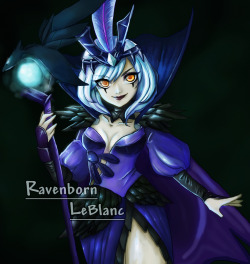 league-of-legends-sexy-girls:  LeBlanc