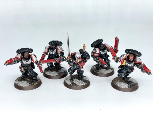 Some Assault Intercessors for my Black Templars.