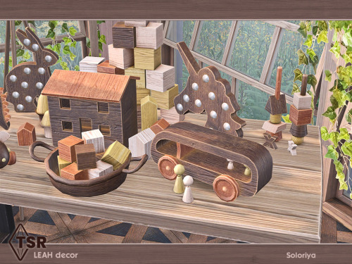 soloriya:***Leah Decor*** Sims 4 includes 9 objects. Everything can be found in category Decorative 