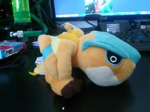 globalmonsterhunters: Monster Hunter Monster Plush - ティガレクス TigrexSpoke a bit too soon on the last M